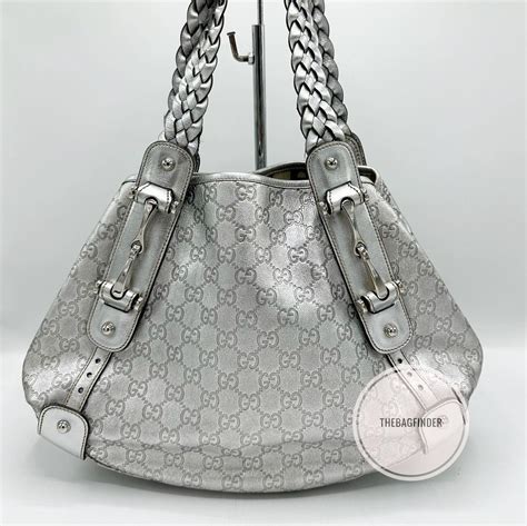 gucci silver shoulder bag|gucci shoulder bag cheap.